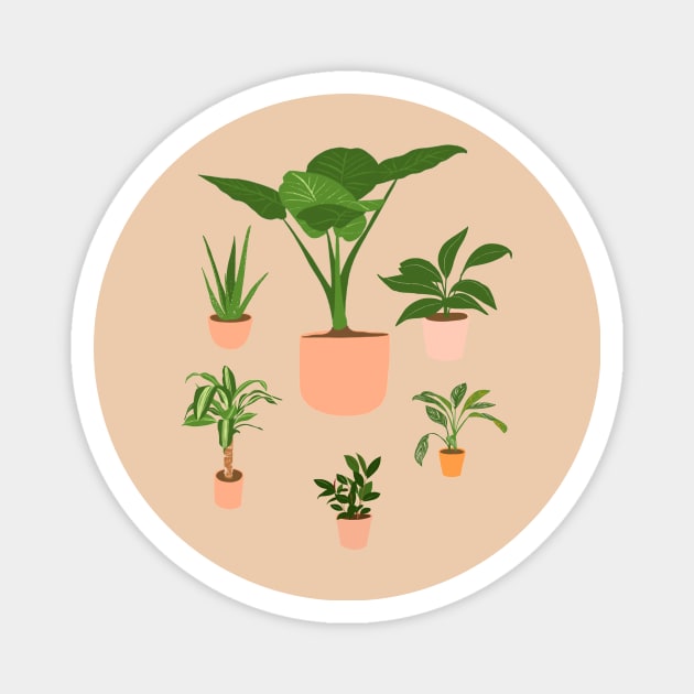 Plant Bae Magnet by Vintage Dream